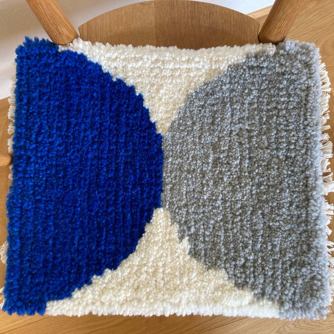 ノッティング織　椅子敷き