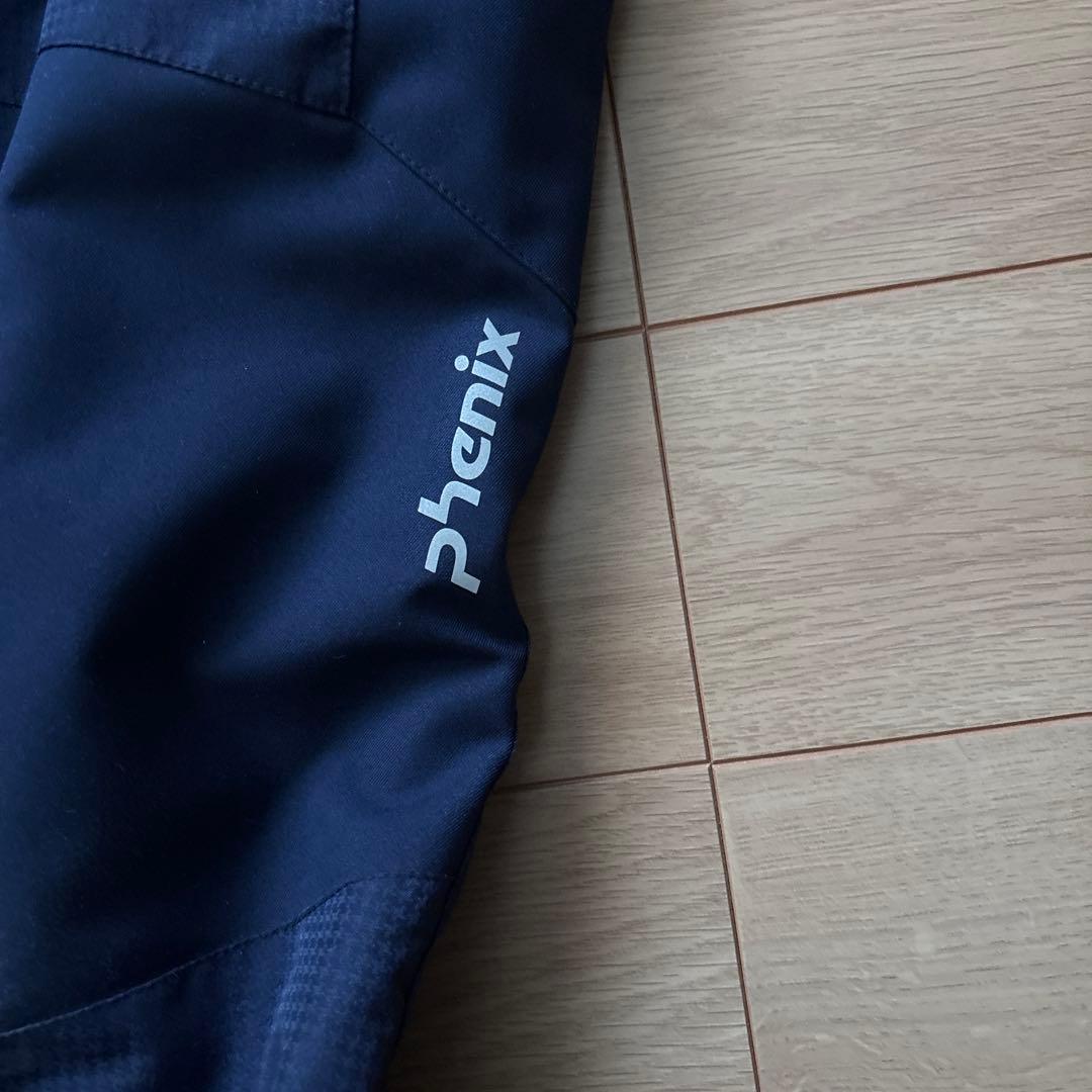 Phenix フェニックス　子ども用スキーウェア 赤/ネイビー120cm