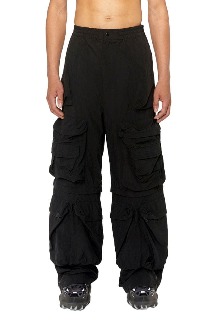 DIESEL パンツナイロンビッグポケット