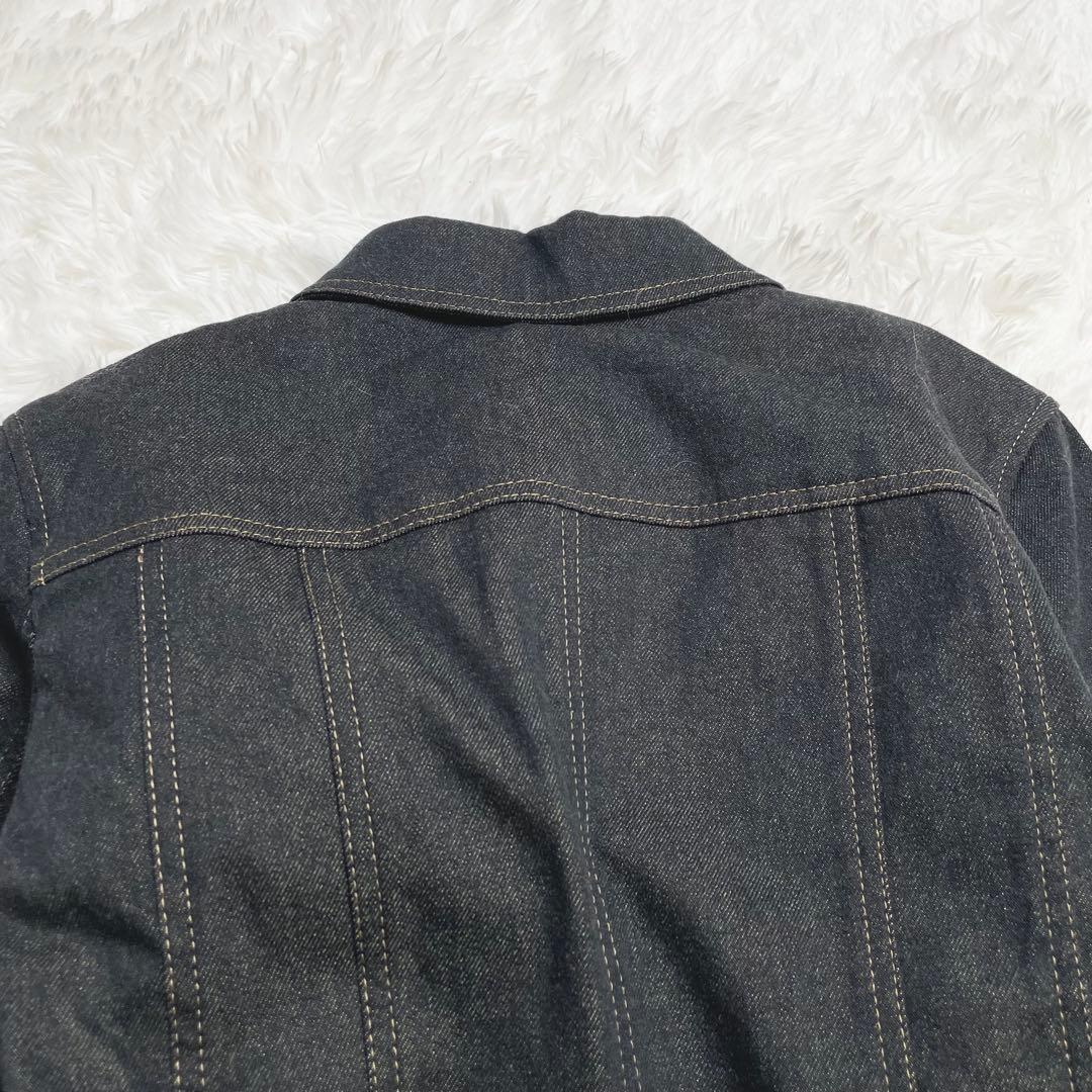 【極美品】✨BURBERRY ノバチェック　ブラック　デニムジャケット ライナー