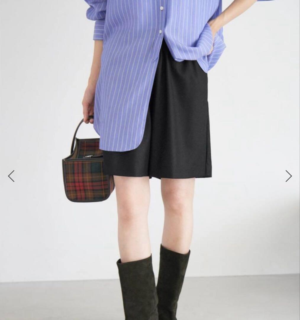 IENAウォッシャブルウールショートパンツ