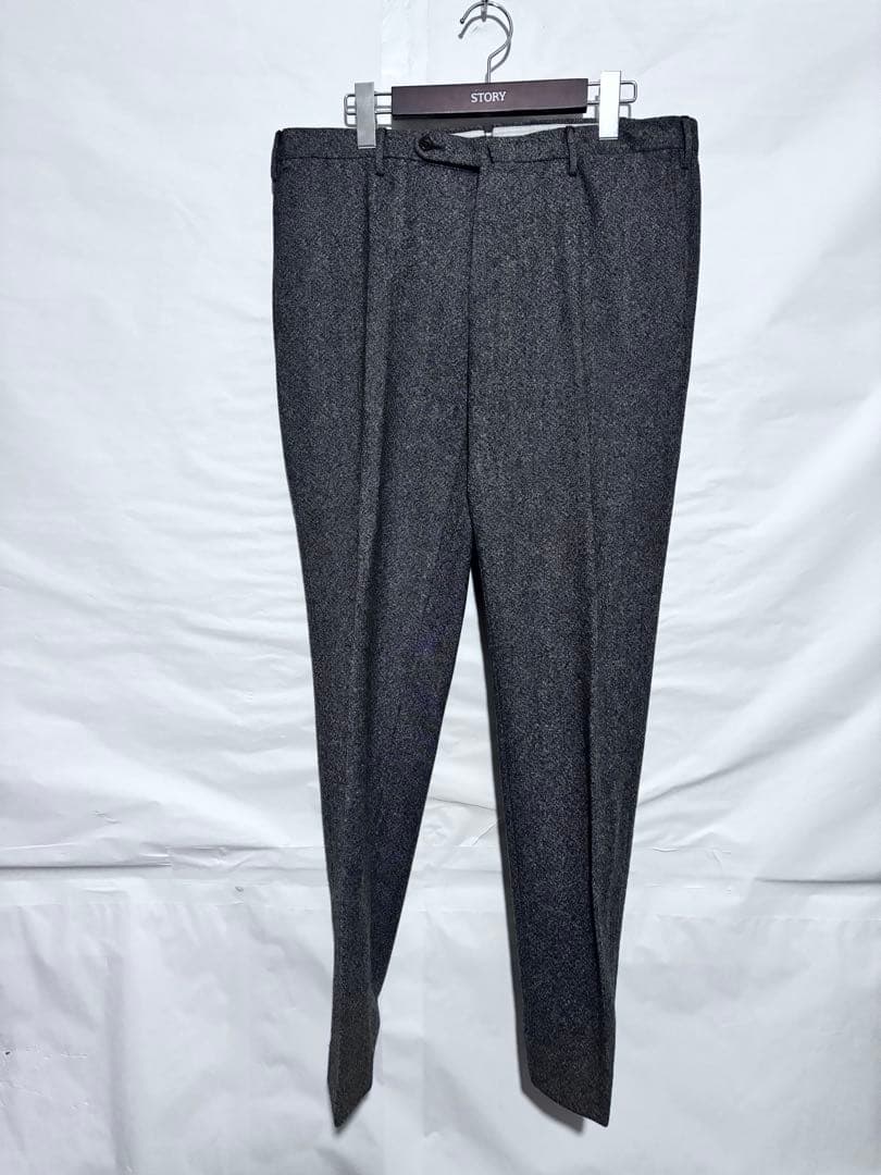 INCOTEX ホームスパン　テーパード スラックス　サイズ50 美品