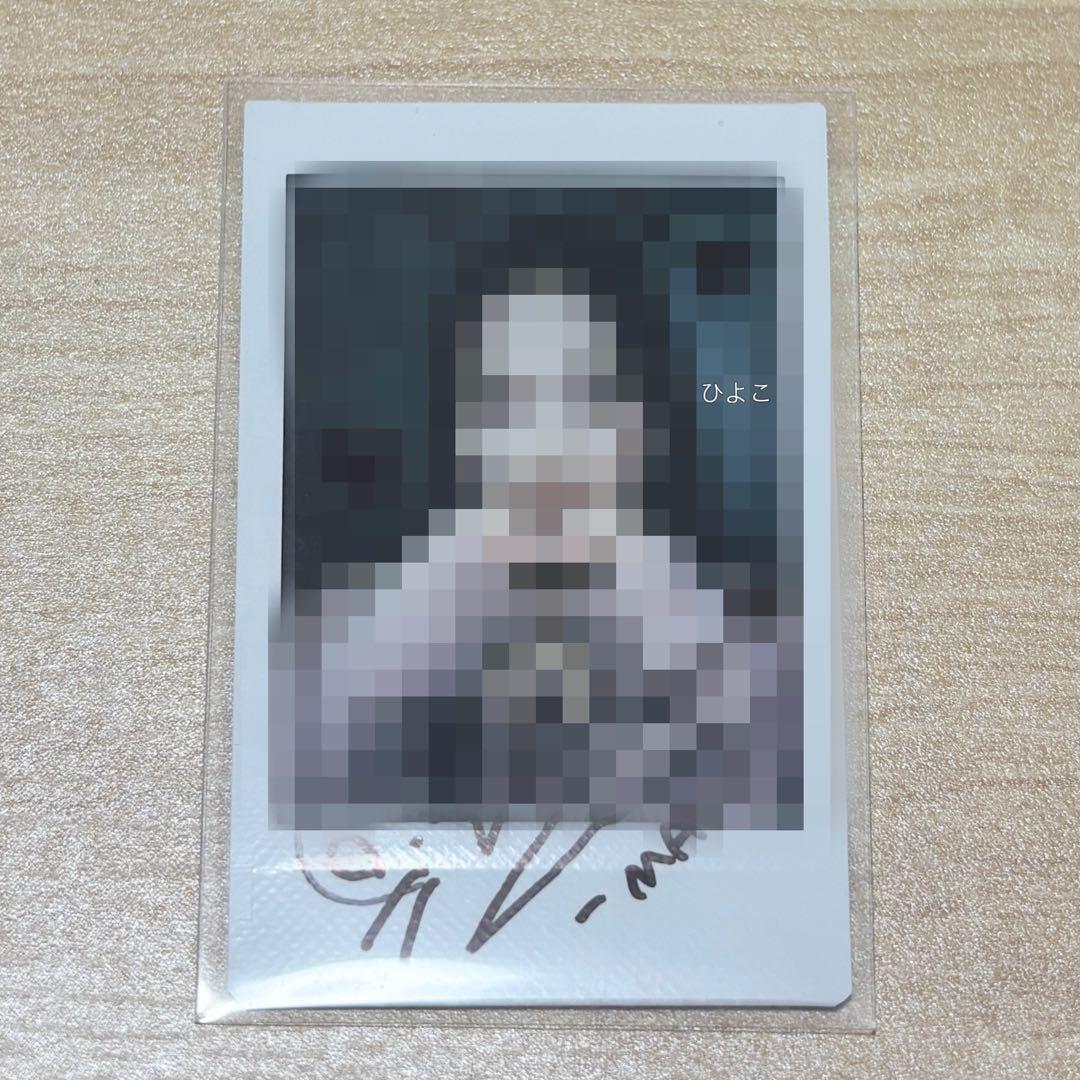 RESCENE MAY メイ 当選者限定 直筆サイン ポラロイド チェキ