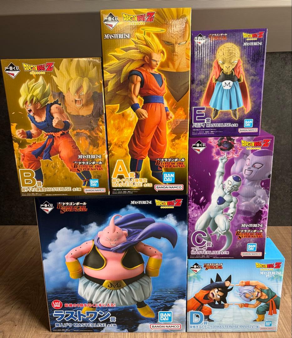一番くじドラゴンボール フィギュア　コンプリートセット