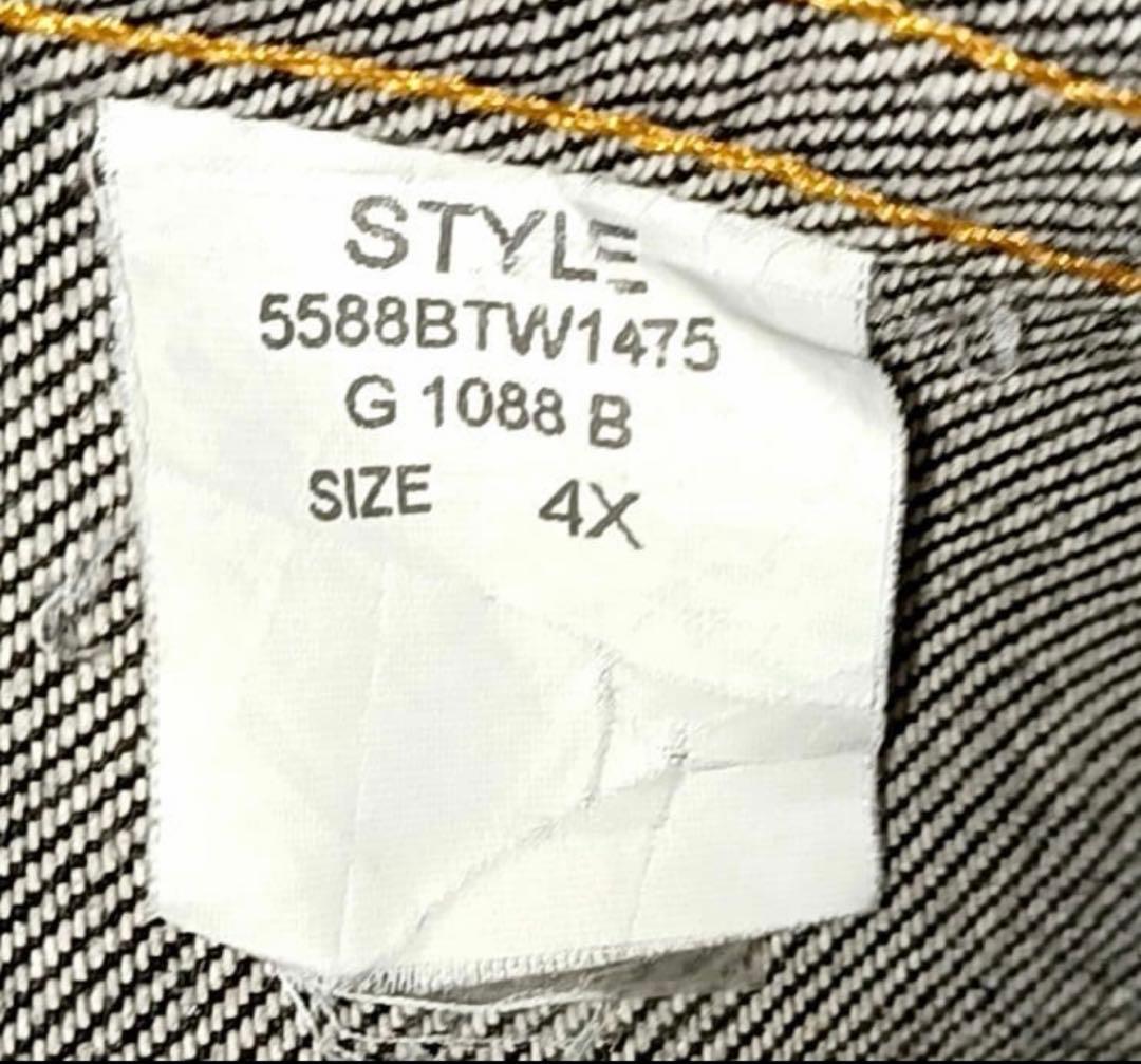 希少90s 4XL Polo jeans ラルフローレン2ndデニムジャケット