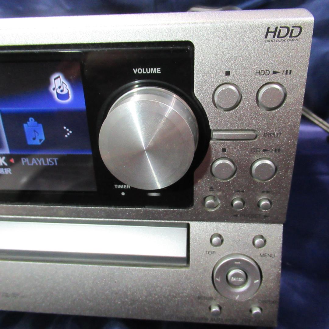 ONKYO BR-NX10 ／CD/HDDアンプ／純正リモコン付き 稼動美品
