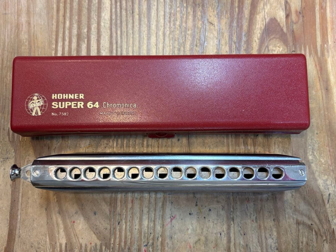 Hohner Super 64 クロマチックハーモニカ ホーナー 16穴