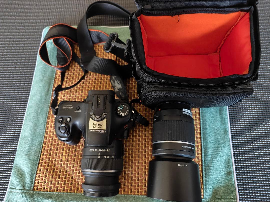 ソニー アルファ A65 デジタル一眼レフカメラセットSLT-A65V SONY