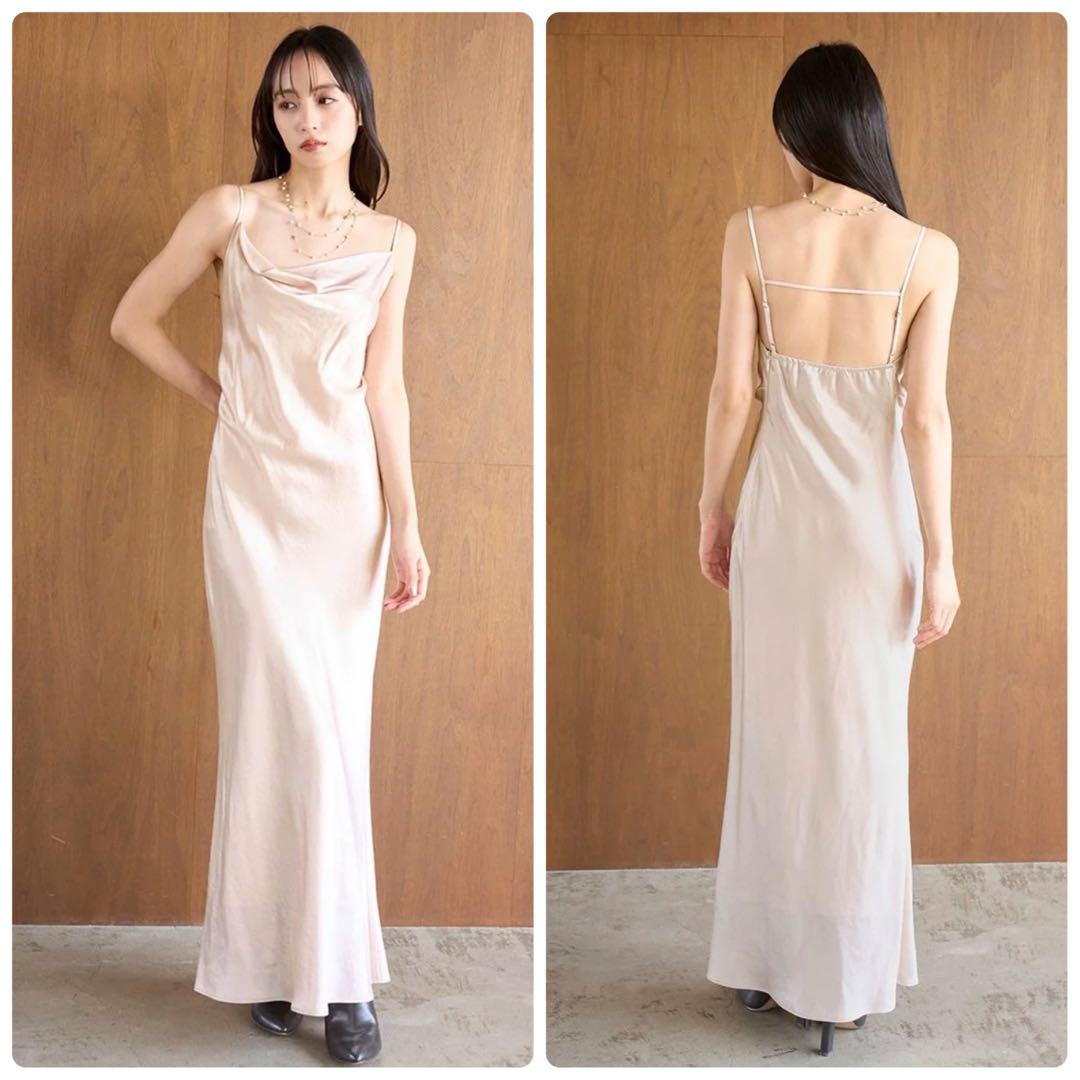 新品タグ付き♥️SNIDEL キャミワンピースモヘアカーディガンセット✨PNK