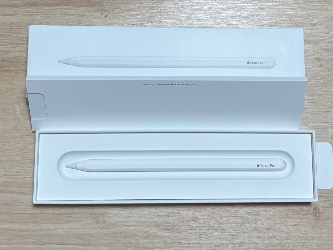 Apple Pencil Pro（未使用・開封済み・楽天購入）