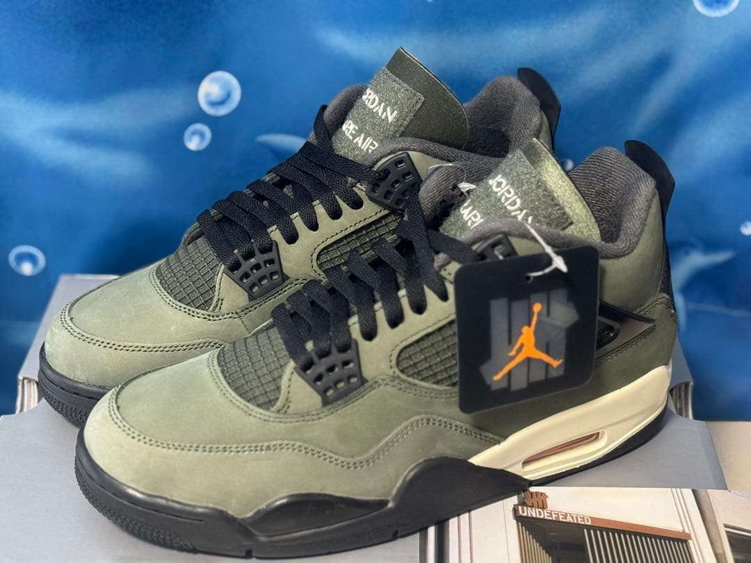 最安　Nike UNDEFEATED aj4 28.0cm