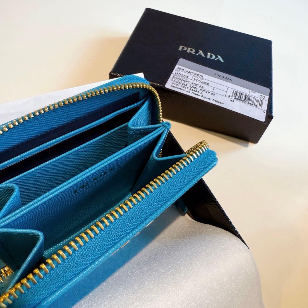 【美品！新品未使用】PRADA カードケース【備品一式アリ】