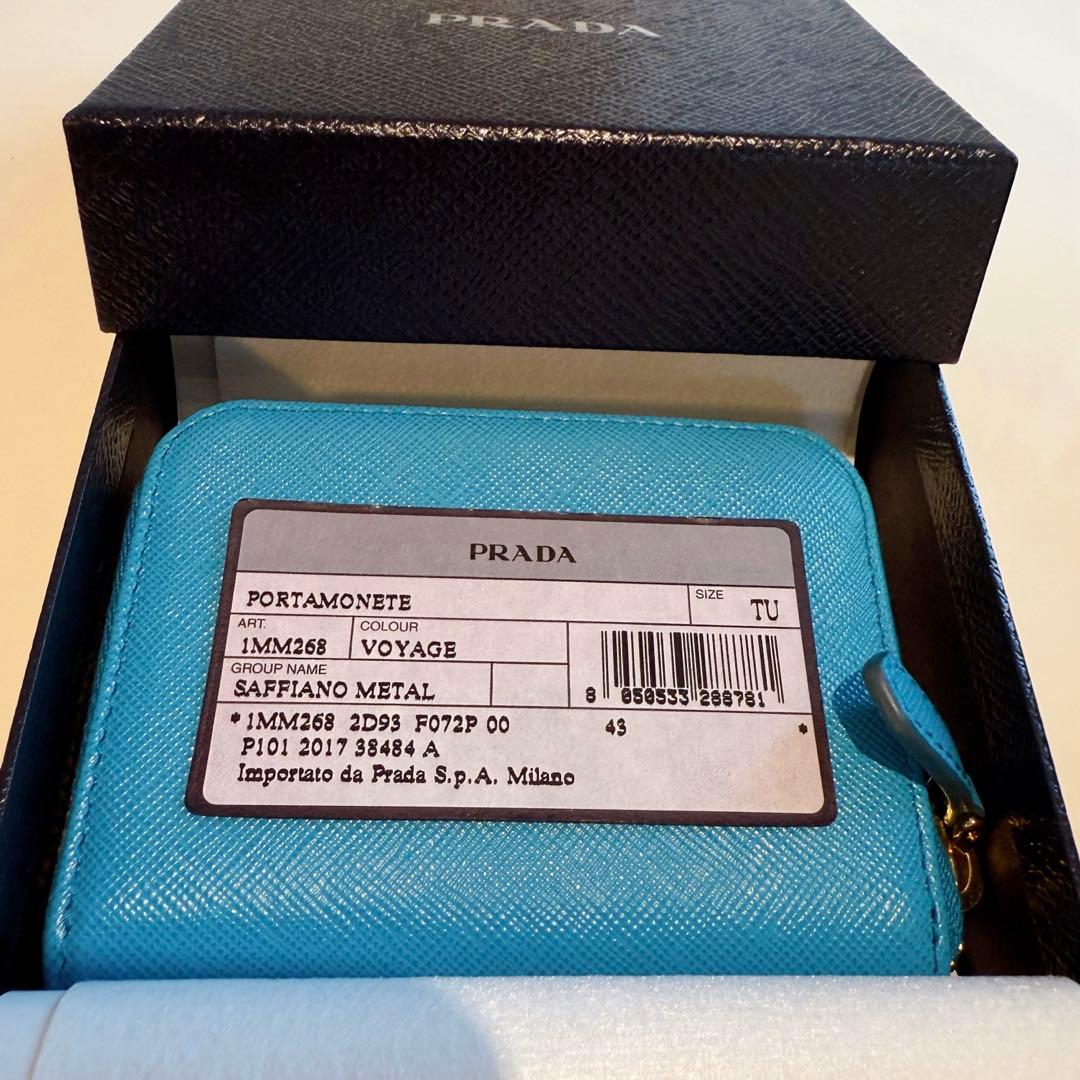 【美品！新品未使用】PRADA カードケース【備品一式アリ】