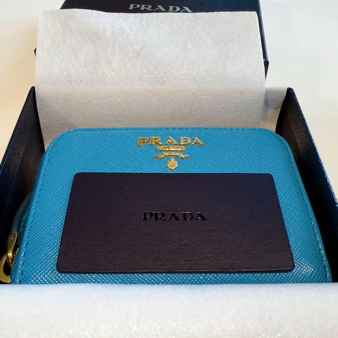 【美品！新品未使用】PRADA カードケース【備品一式アリ】