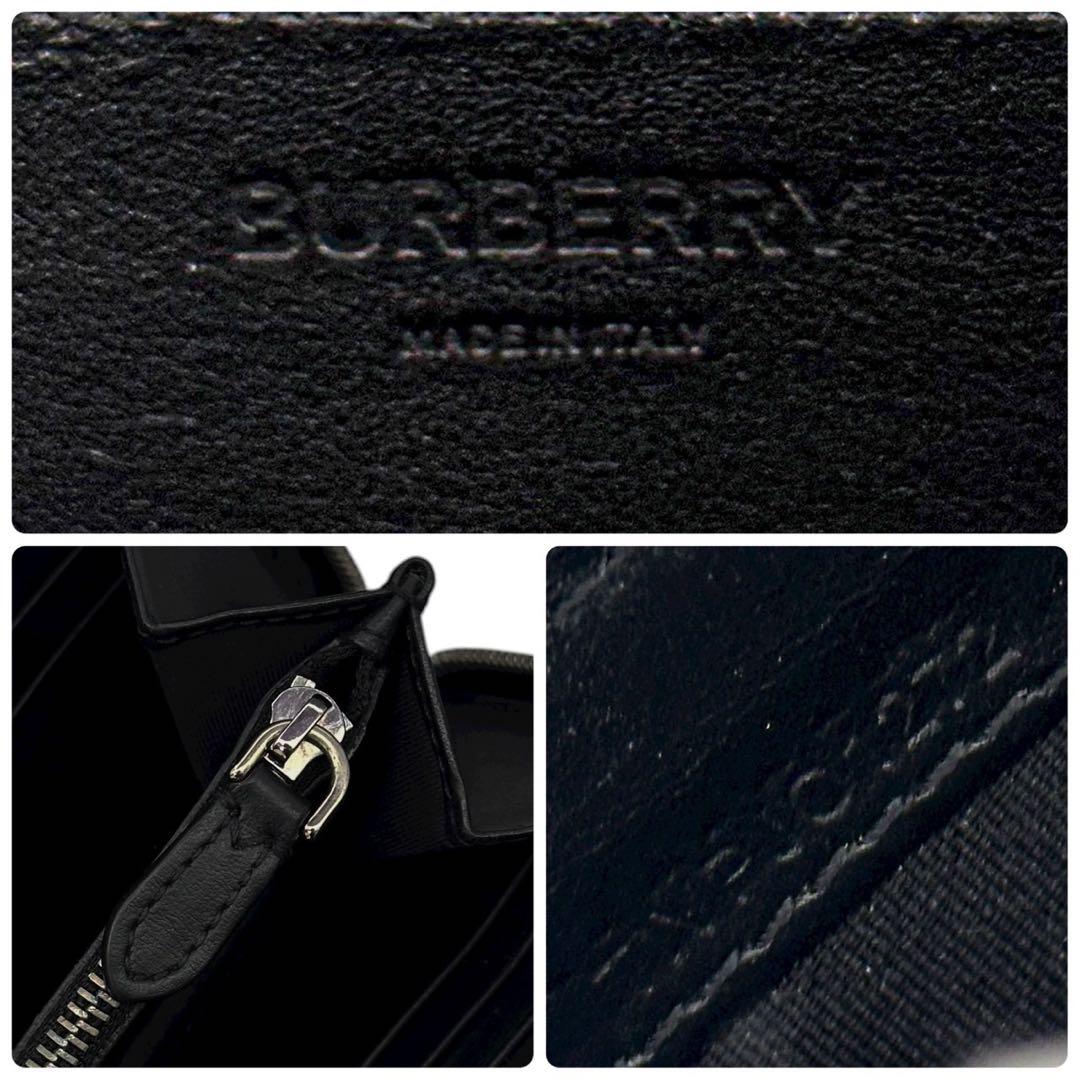 極美品 バーバリー TBモノグラム 長財布 小銭入れ  カード コンパクト