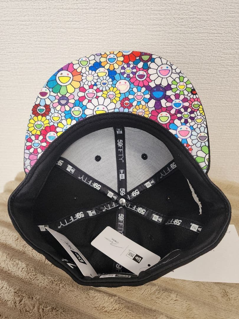 NEW ERA 村上隆 59FIFTY 花柄キャップ 7 1/4