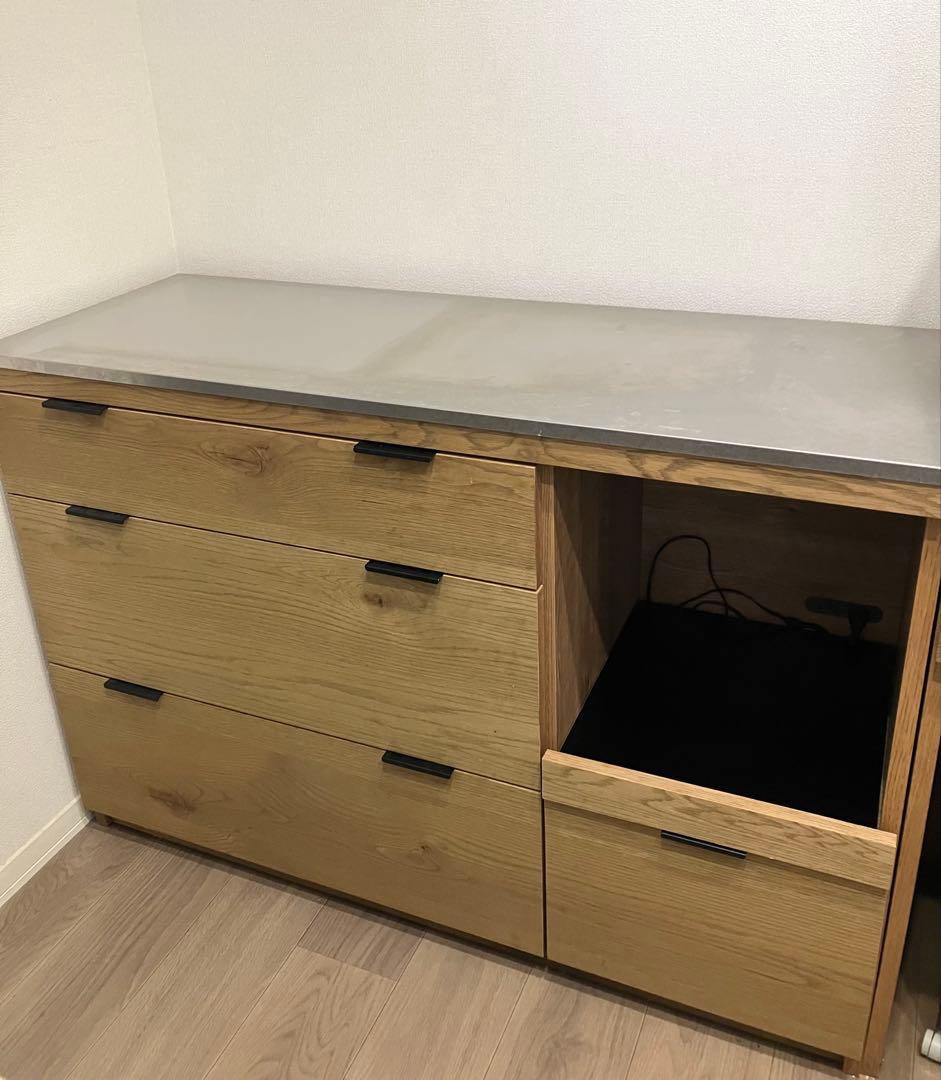 unicoウニコ＊ADDAYアディ＊キッチンカウンターW1230