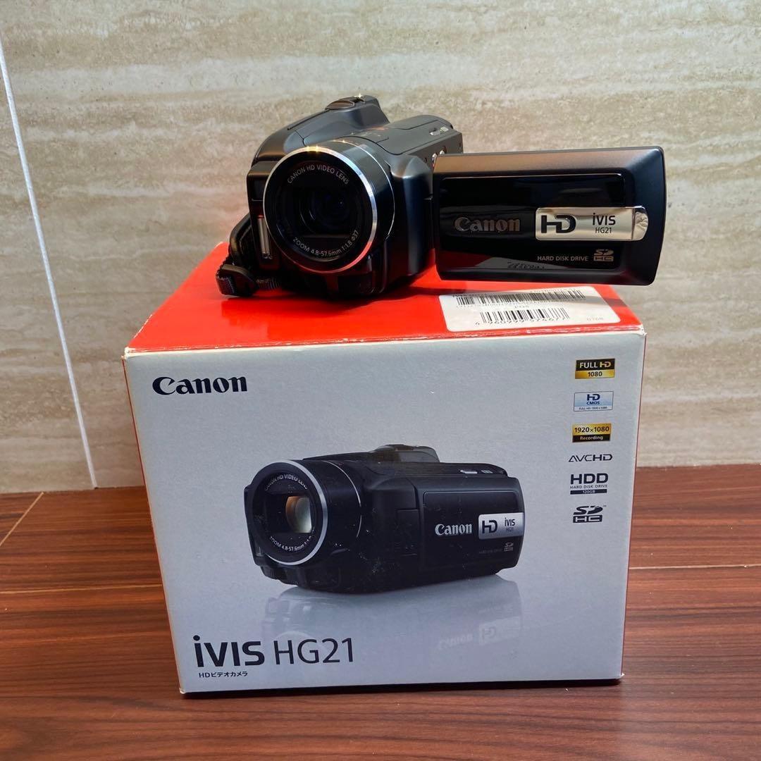 Canon デジタルビデオカメラ iVIS HG21 ほぼ新品 4949
