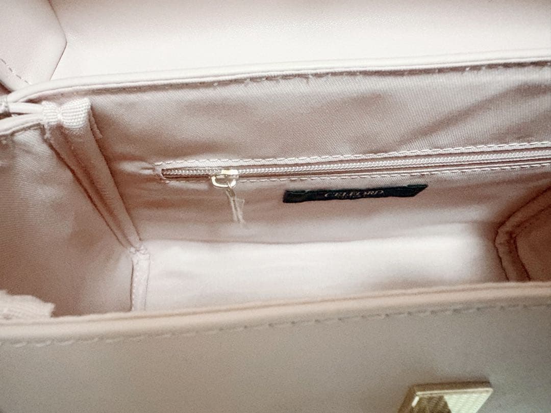 CELFORD リュタン ビジュースタッズポシェット Ｍサイズ PINK