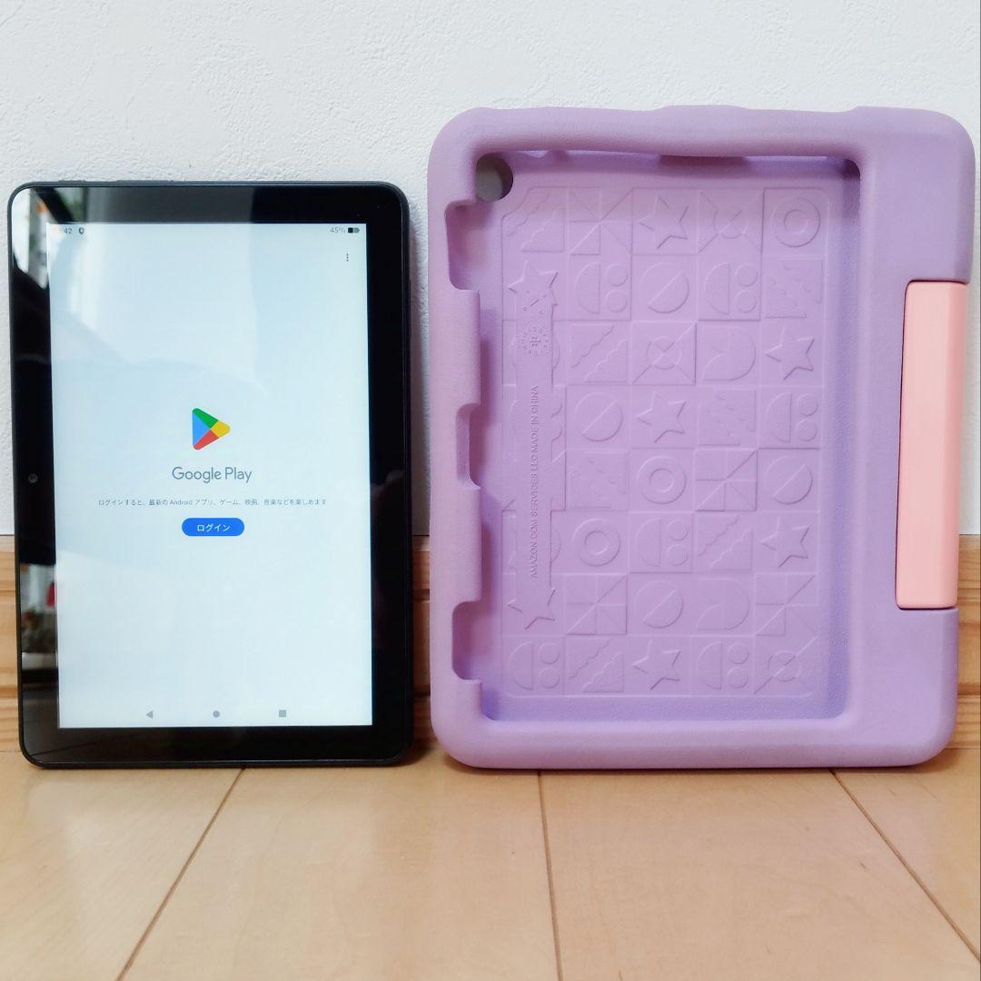 良品 Fire HD 8 キッズモデル パープル 最新第12世代 32GB