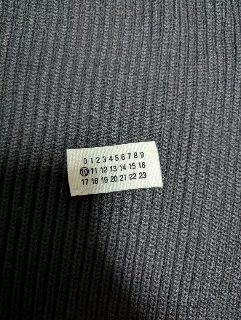 マルタン マルジェラ 10 04AW ドライバーズニット 本人期 ここのえタグ