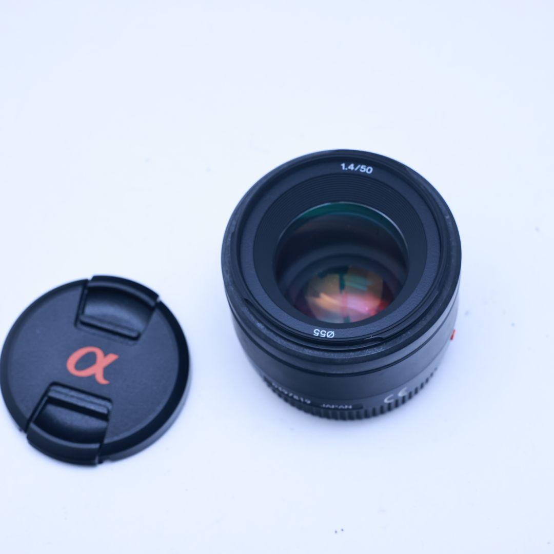 SONY 50mm F1.4 SAL50F14 αAマウント　単焦点レンズ