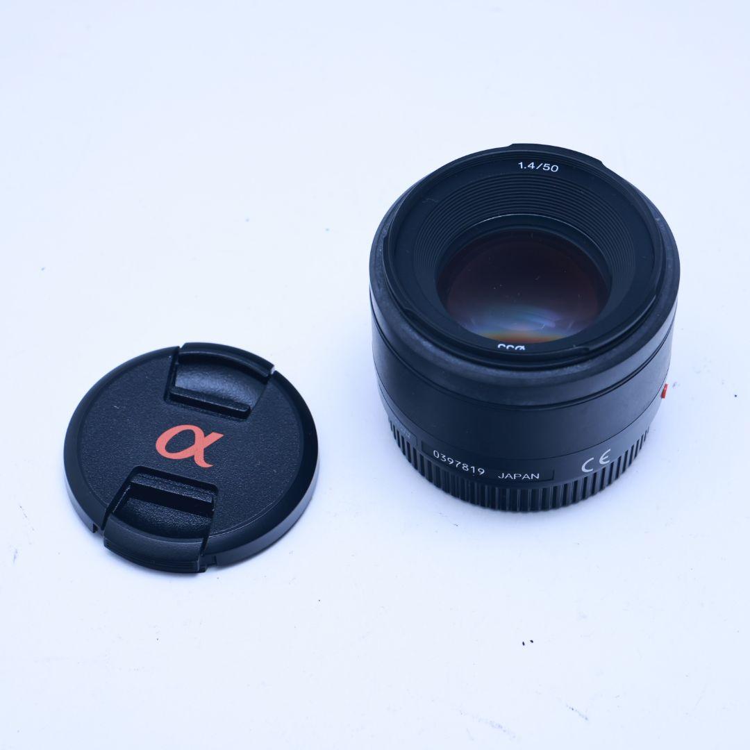 SONY 50mm F1.4 SAL50F14 αAマウント　単焦点レンズ