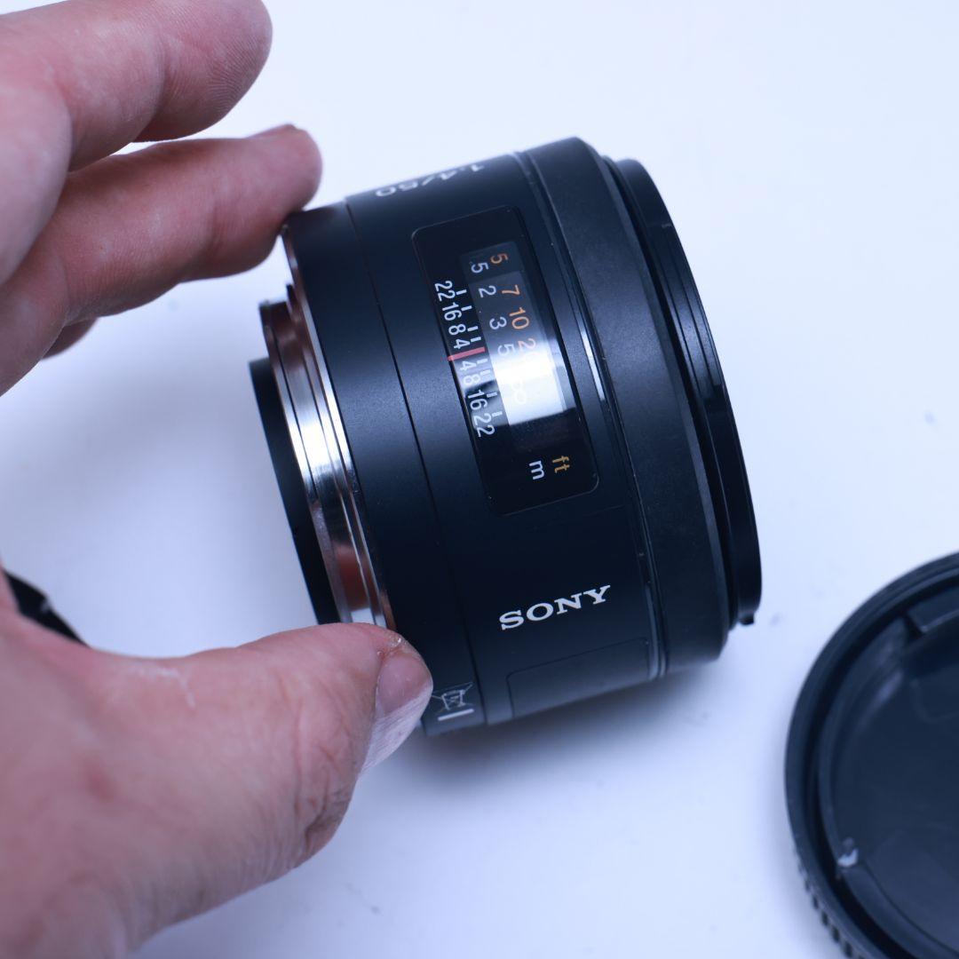 SONY 50mm F1.4 SAL50F14 αAマウント　単焦点レンズ