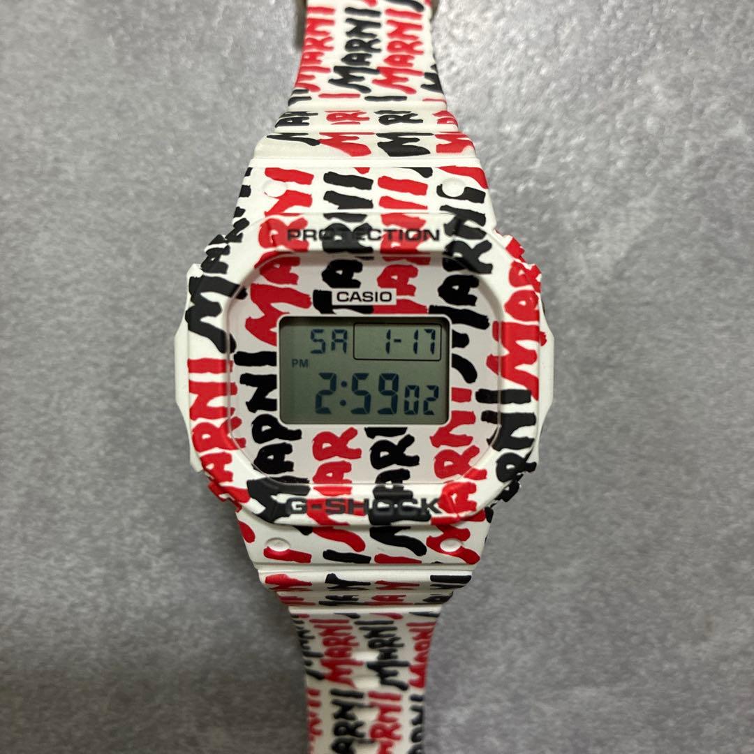MARNI CASIO G-SHOCK デジタル腕時計