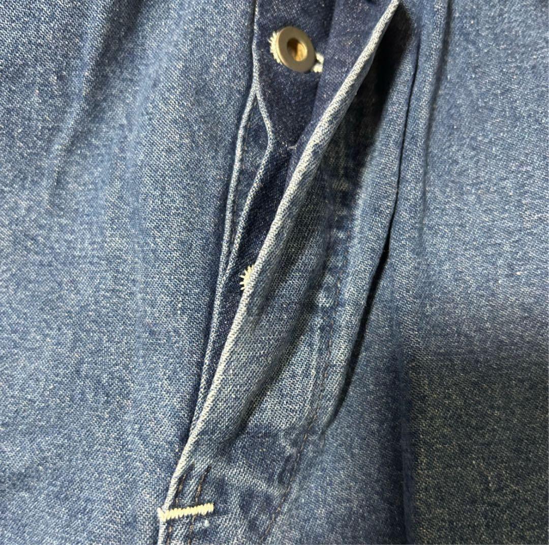 Carhartt デニムオーバーオール 32×34 メンズL アメリカ製