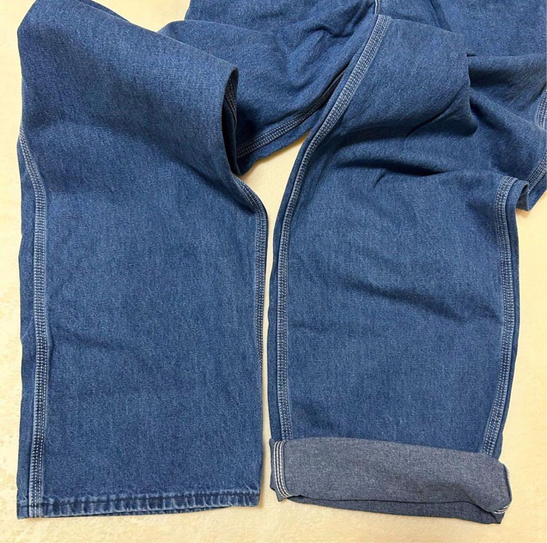 Carhartt デニムオーバーオール 32×34 メンズL アメリカ製