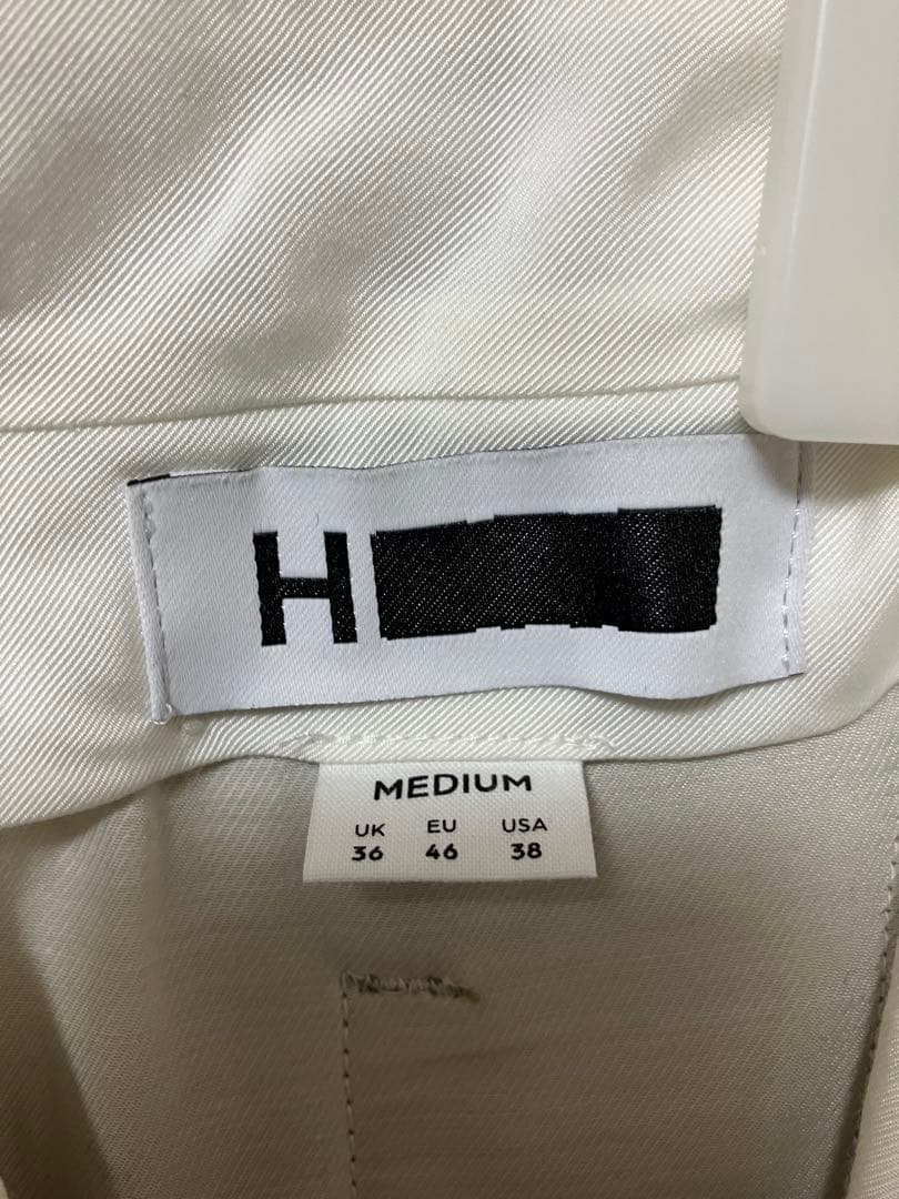 パンツ H BEAUTY&YOUTH WIDE CHINO trousers