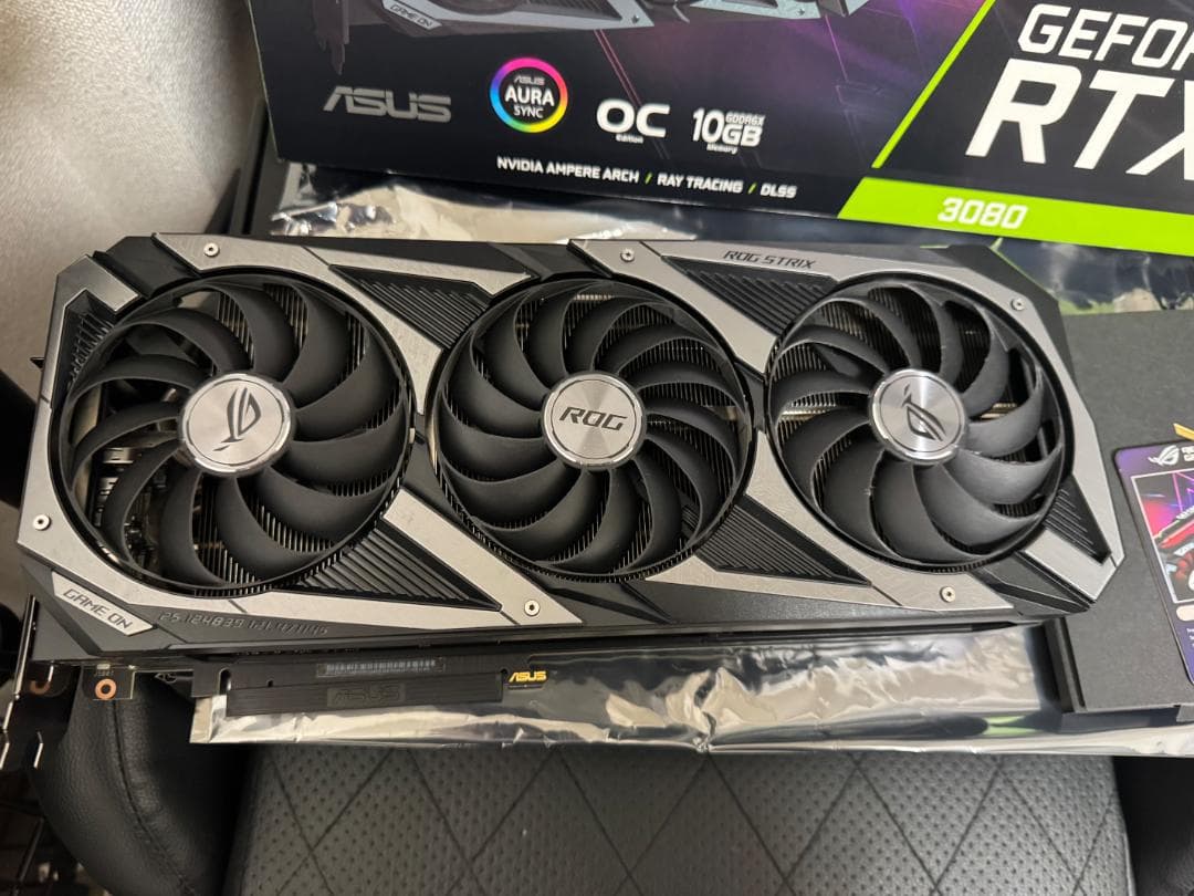 グラフィックボード・グラボ・ビデオカード ASUS ROG STRIX GeForce RTX3080 10GB