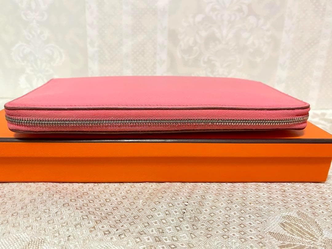 エルメス　アザップロング　シルクイン　ラウンドファスナー