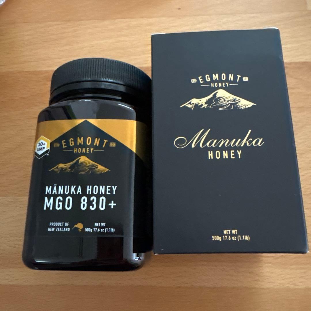 エグモントハニー　マヌカハニー 20＋UMF MGO830＋500g