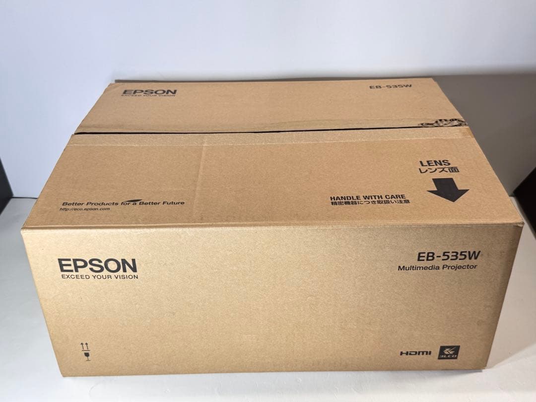 美品　EPSON EB-535W プロジェクター本体