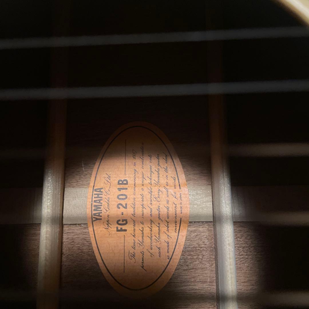 YAMAHA ヤマハ アコースティックギターFG-201B オレンジラベル