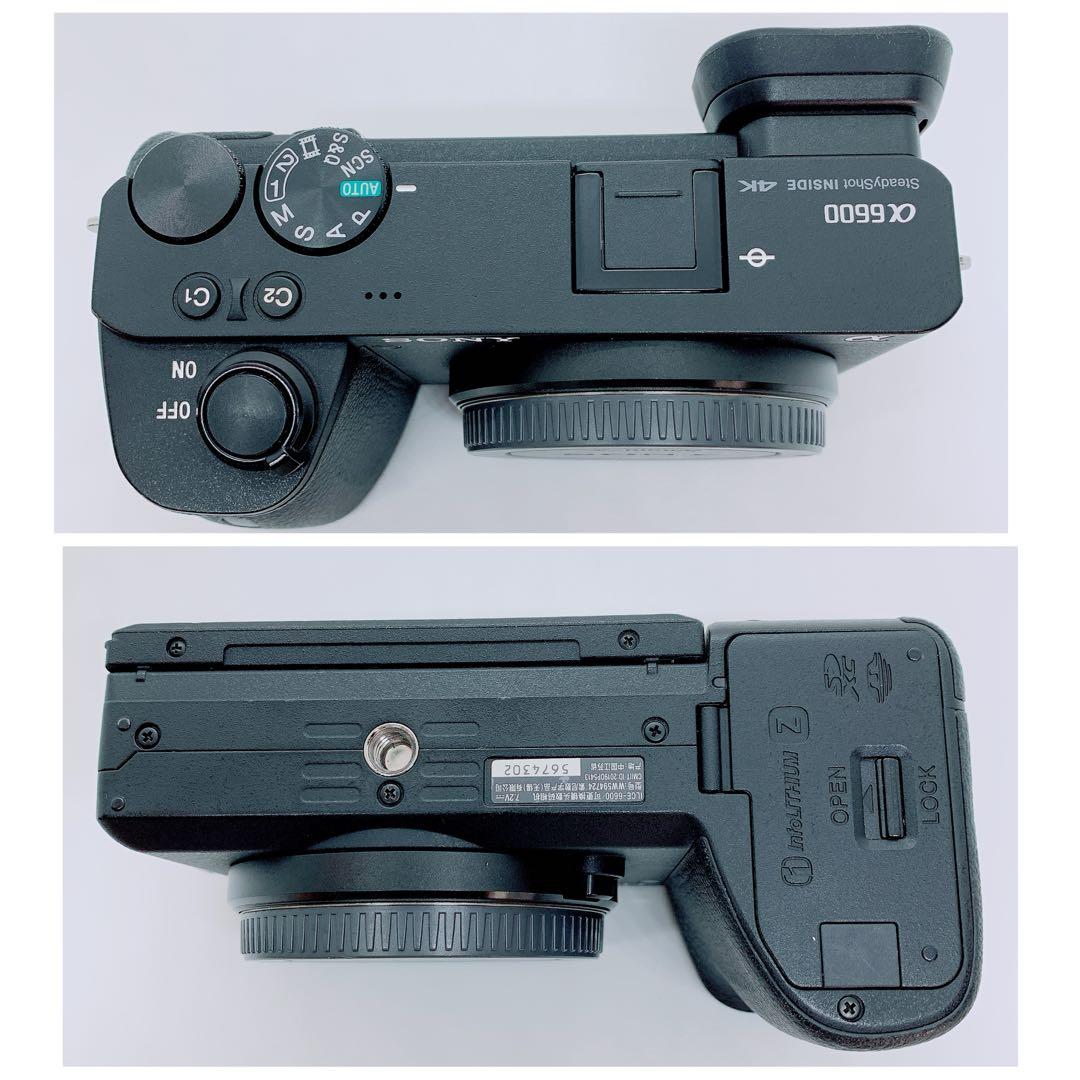 SONY ミラーレス一眼　a6600 ソニー　本体　ブラック　C0245