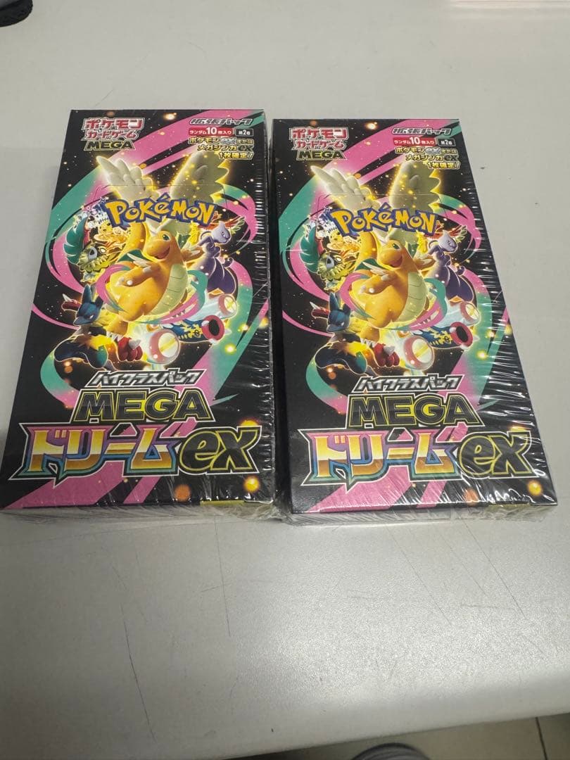 ポケモンカードゲーム MEGAドリームEX シュリンク付