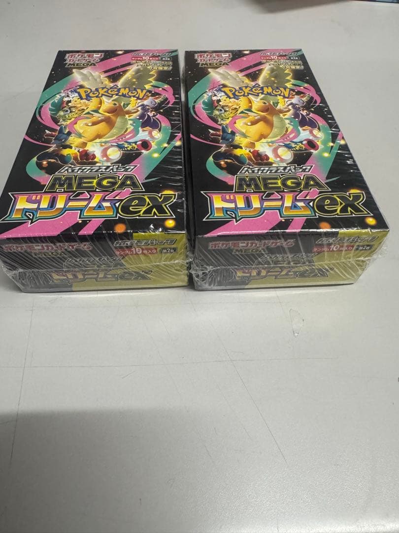 ポケモンカードゲーム MEGAドリームEX シュリンク付