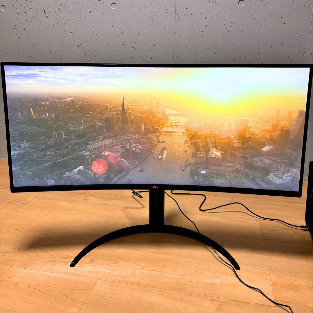 【美品】LG 34インチ 湾曲 ゲーミングモニター