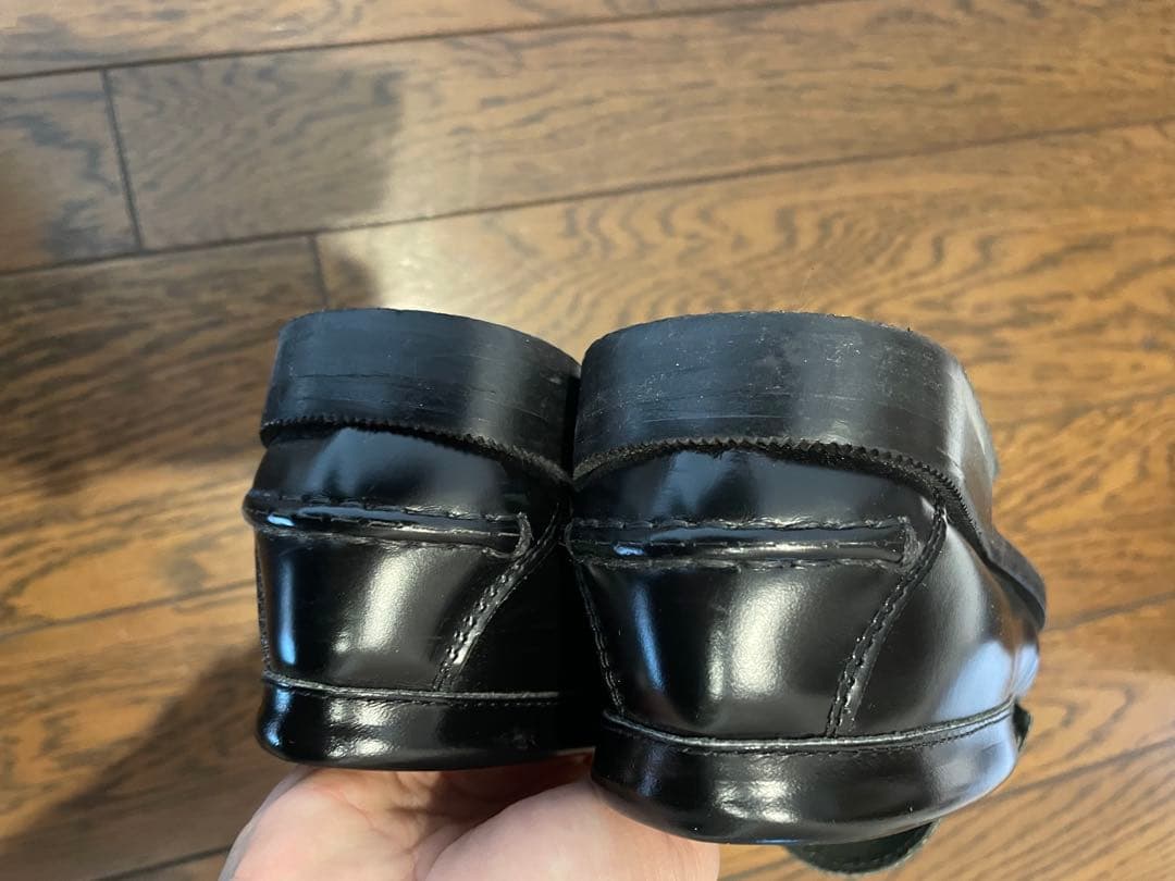 アリゾナ 黒 レザー ローファー