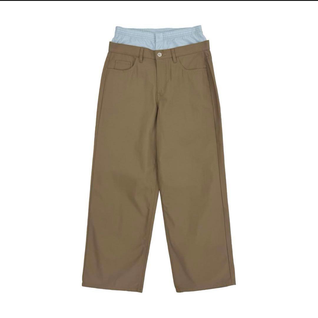 bio wear CHINO WITH UNDERWEAR ドッキングパンツ