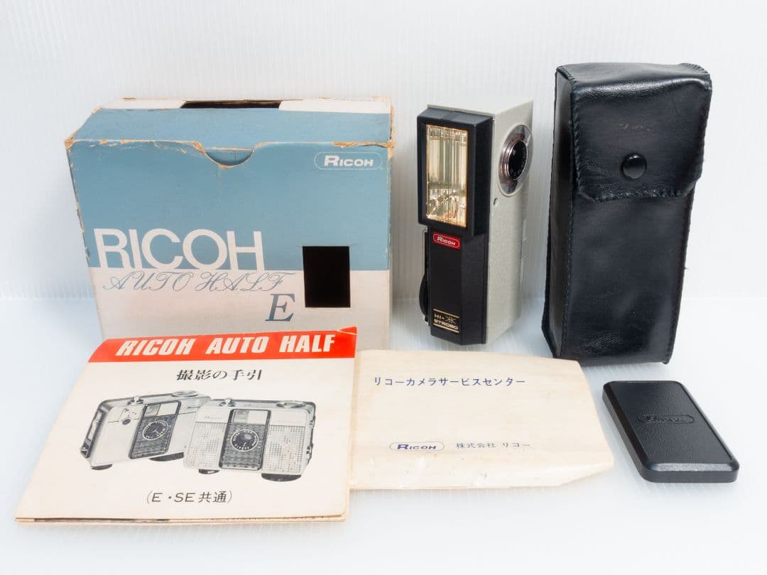 ㉔【最終値下】RICOH AUTO HALF E 「レッド 」12/31出品終了