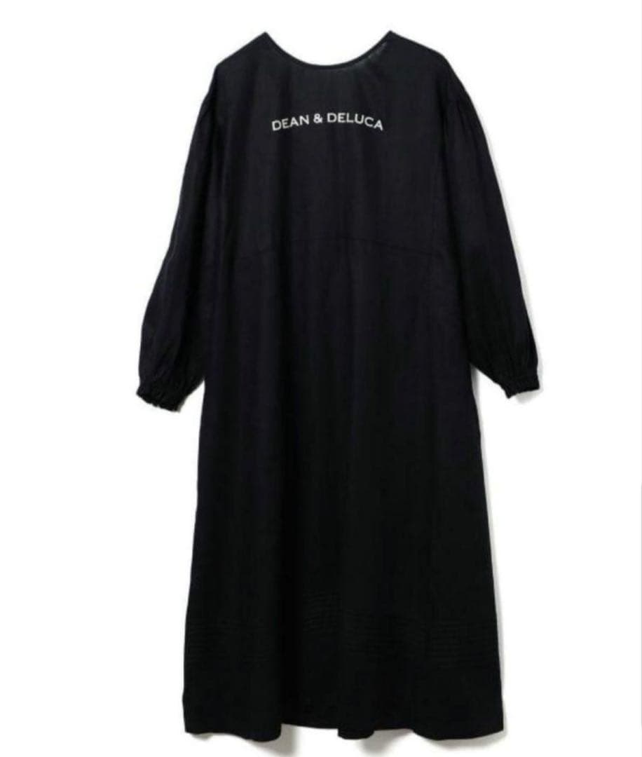 DEAN AND DELUCA beams couture コラボ　割烹着　黒
