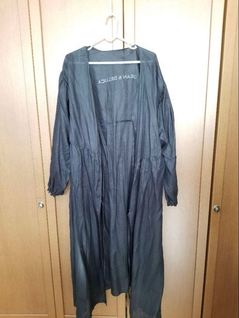 DEAN AND DELUCA beams couture コラボ　割烹着　黒