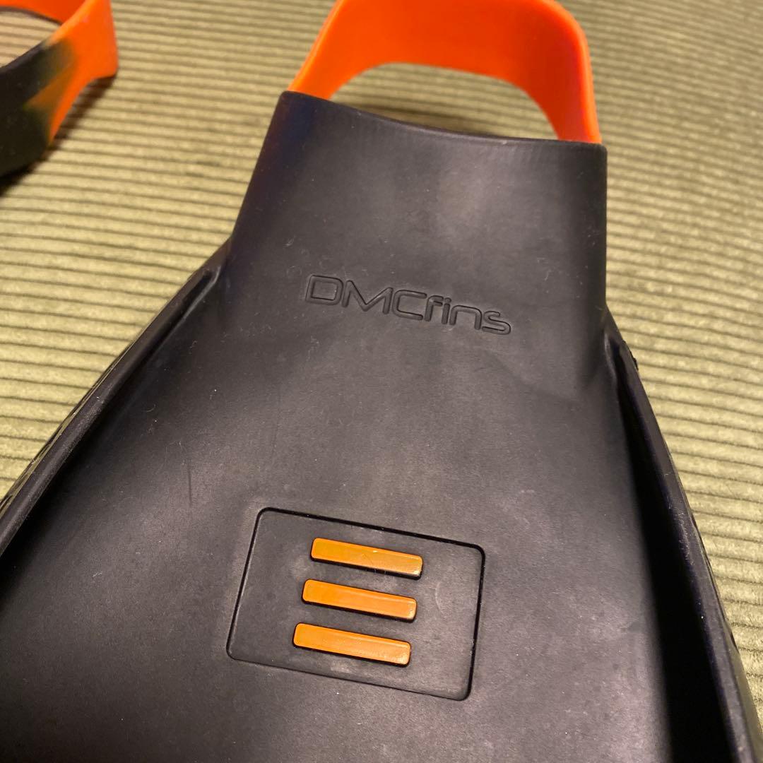 DMC ボディボードフィン ブラック/オレンジ