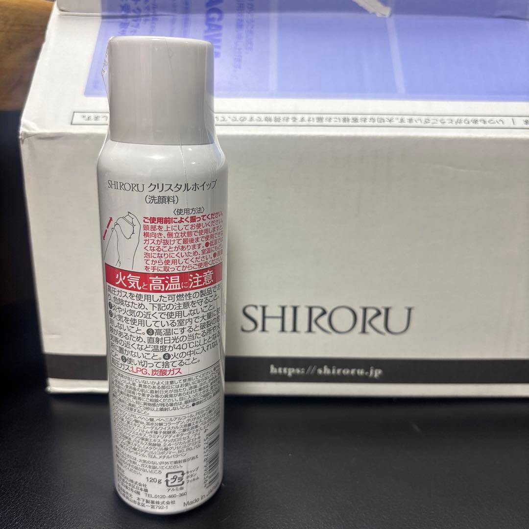 SHIRORUシロル　炭酸泡洗顔 １２本