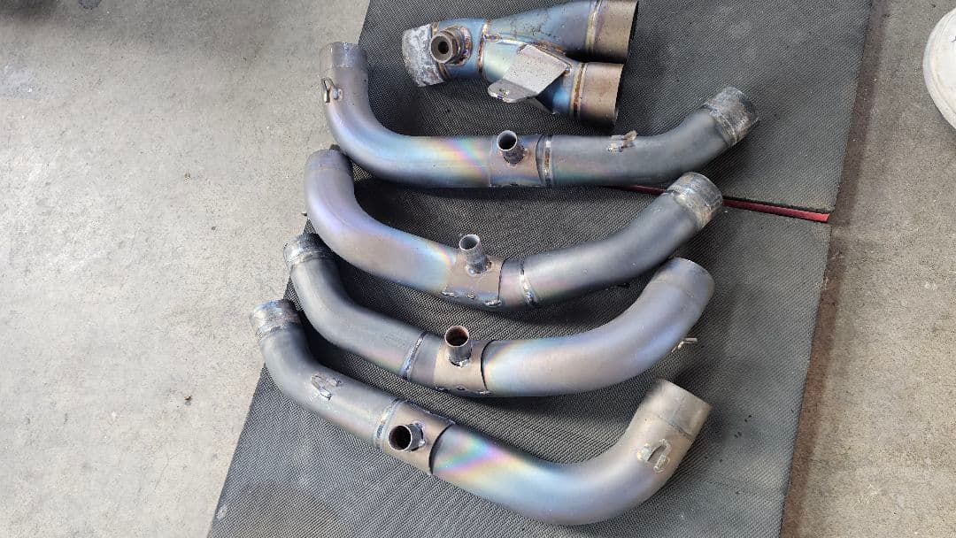 ヤマハ　YZF-R6 SPARKチタンフルエキ