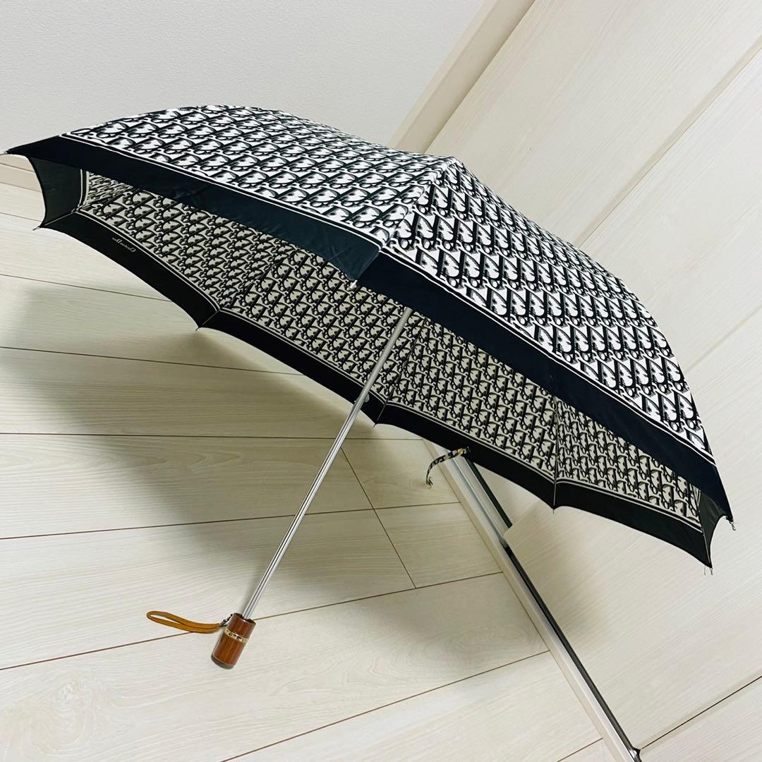 Christian Dior クリスチャンディオール　折りたたみ傘　トロッター
